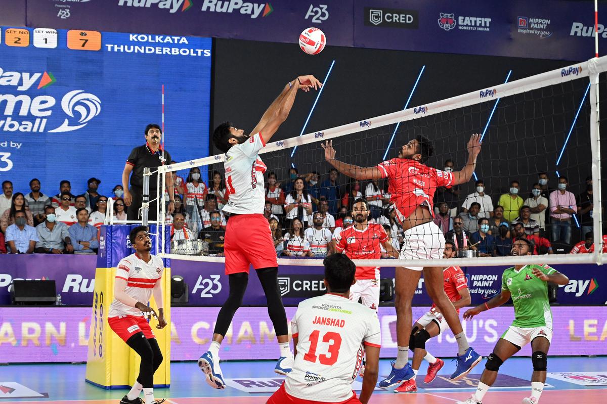 Professional volleyball discount games